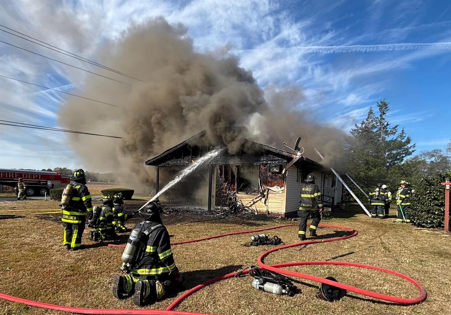 Millsboro fire 2